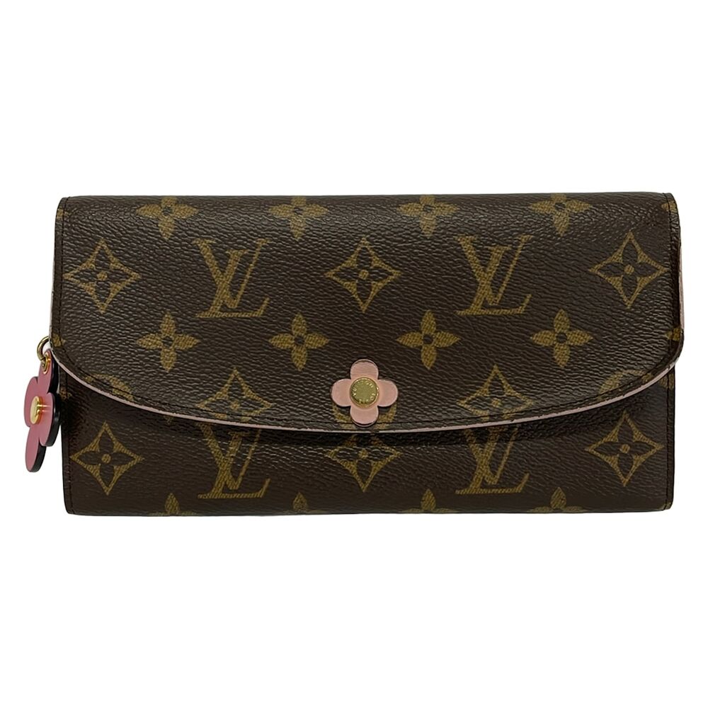 Louis Vuitton Portefeuille Emilie Blooming Flower Collection Long Wallet M64202